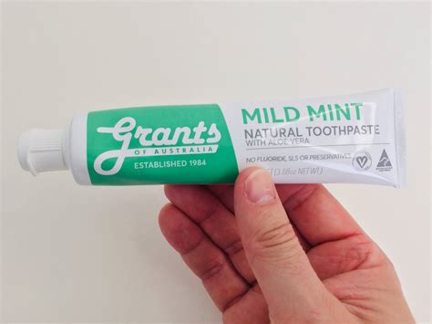 Grants Natural Mild Mint Toothpaste Review Dental Aware Australia