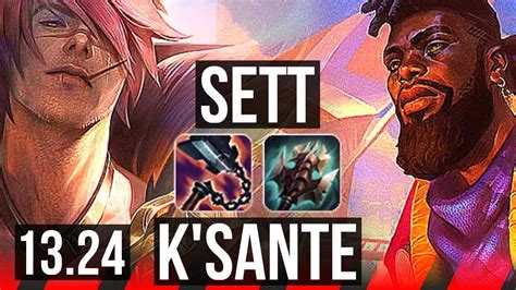 Sett Vs Ksante Top 1700 Games 6 Solo Kills 6 1 3 Na Master