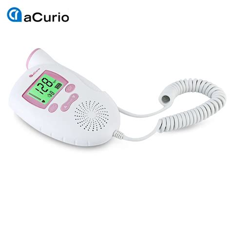 Acurio Af L L Baby Monitor Pregnant Ultrasonic Fetal Doppler Lcd