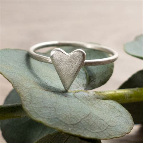 Silver Heart Ring