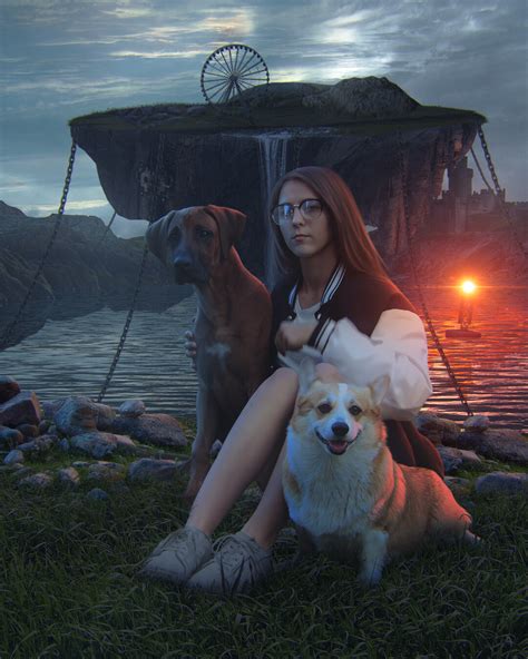 ArtStation - Летающий остров