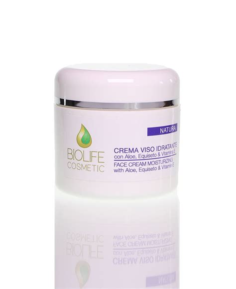 Crema Viso Idratante Aloe Equiseto E Vitamina E 50 ML Biolife Cosmetic