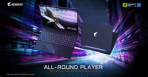 All Round Player AORUS 16 Expands Line Up Of GIGABYTE S Gaming