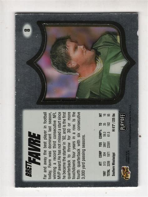 Playoff Absolute Ssd Brett Favre Ebay