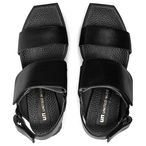 Sandalen United Nude Delta Wedge Sandal Black Eschuhe De