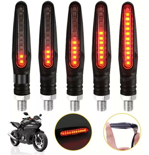 Pz Secuencial Motocicleta Direccionales Led Indicador V