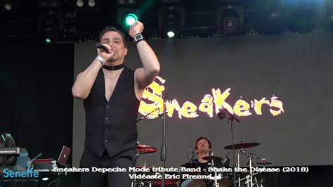 SNEAKERS DEPECHE MODE TRIBUTE BAND SHAKE THE DISEASE SENEFFE