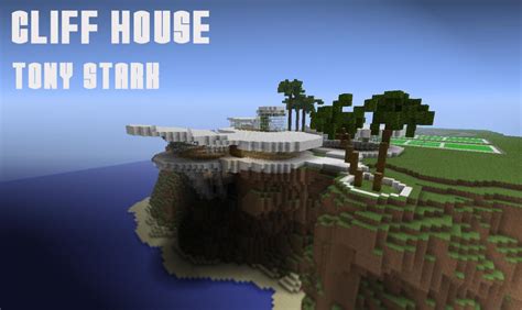 Cliff House Tony Stark Iron Man Minecraft Map