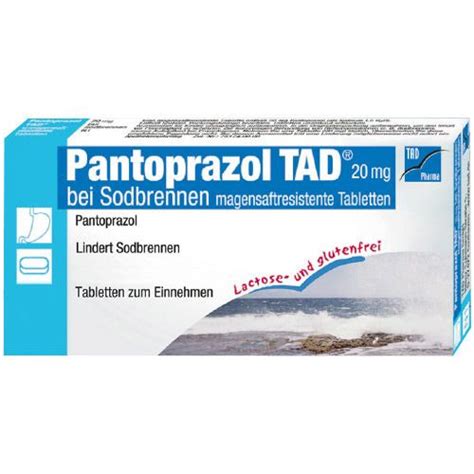 Pantoprazol Tad Mg Bei Sodbrennen St Shop Apotheke