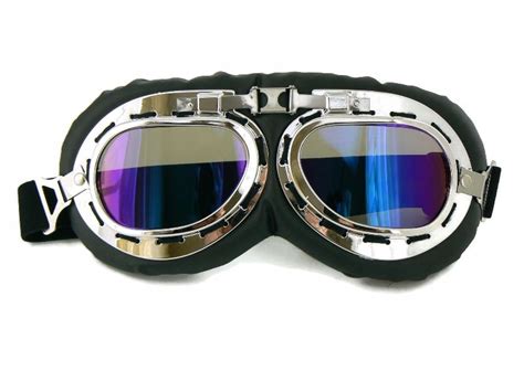 GOGLE RETRO Motocyklowe Okulary Na Motor CHOPPER 10005579960