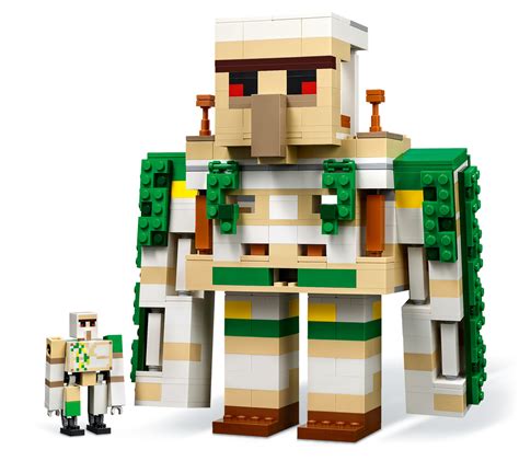 Buy Lego Minecraft The Iron Golem Fortress At Mighty Ape Nz