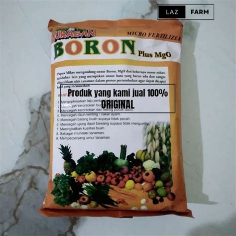 Jual Pupuk Kalsium Boron Plus Mgo Kg Shopee Indonesia