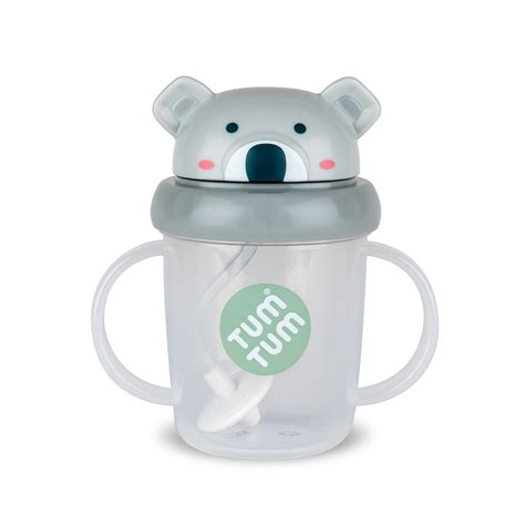 Tasse Anti Fuite Paille Lest E Ourson Tumtum Maman Natur Elle