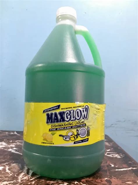 Maxglow Dishwashing Liquid The Grease Cutter Gal Lazada Ph