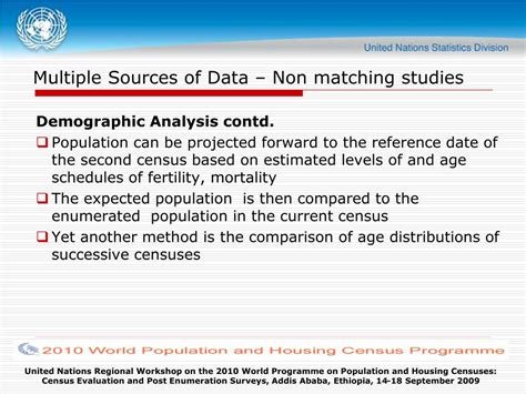 Ppt Overview Of Census Evaluation And Selected Methods Pres 2