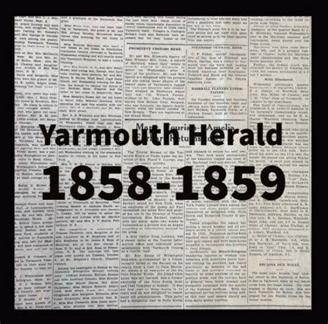 Newspapers | Yarmouth County Museum & Archives