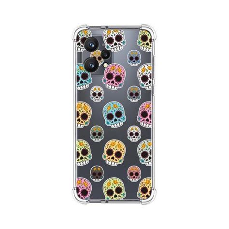 Funda Silicona Antigolpes Para Realme 9 4g Diseño Catrina Dibujos con