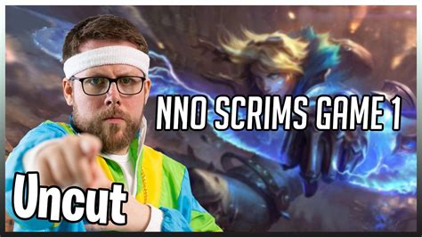 NNO SCRIMS VS A41G Game 1 YouTube