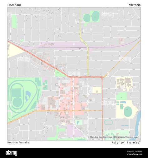 Map Of Horsham Cut Out Stock Images And Pictures Alamy