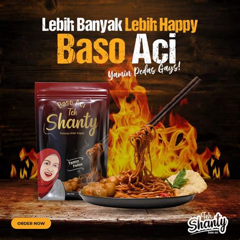 Jual BASO ACI YAMIN PEDAS TEH SHANTY KHAS GARUT Shopee Indonesia