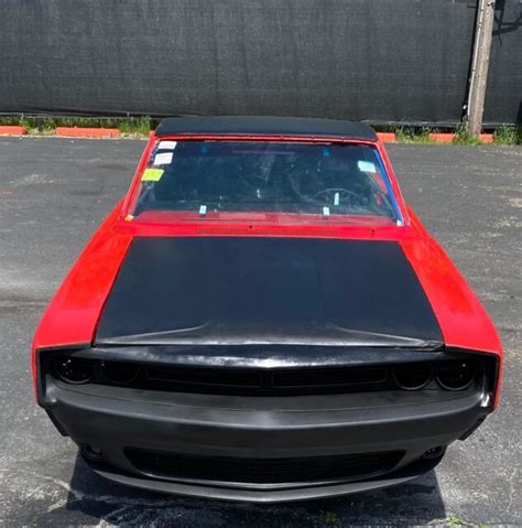 1966 Dodge Charger Custom Coupe Red Rwd Automatic For Sale