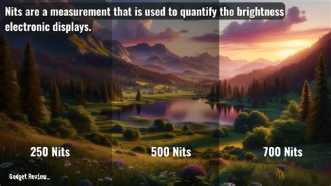 What Is Nits Brightness Are Nits Important For Displays