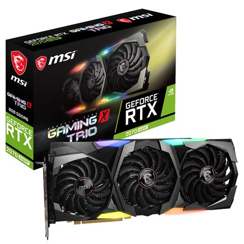 MSI GeForce RTX 2070 SUPER GAMING X TRIO GEFORCE RTX 2070 SUPER GAMING