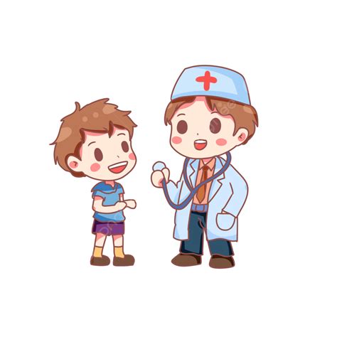 Doctor Image Hd Transparent, Cartoon Image Of Doctors Educating Children About Hygiene ...