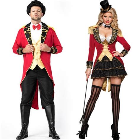 Ringmaster Costume For Adult Couples