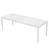 Byblight Roesler White Wood Legs In W Long Dining Table Seats