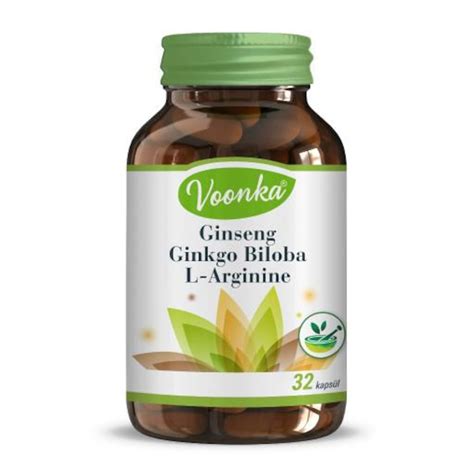 Voonka Ginseng Ginkgo Biloba L Arginine 32 Kapsül