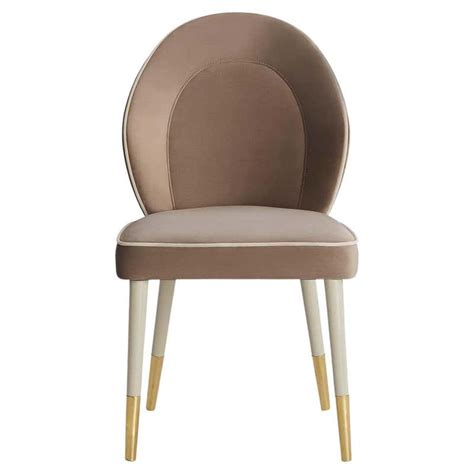 Cordoba Dining Chair With Brass Tips For Sale At 1stdibs Dining Chairs With Upholstered Legs