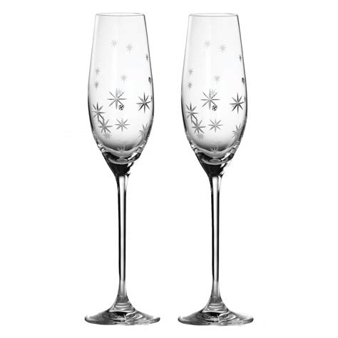 Royal Doulton Twinkle Toasting Flutes - Set of 2 - by Royal Doulton - Special Order-The Lamp Stand