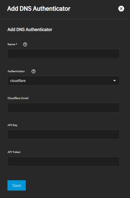 Rfc Acme Dns With Cloudflare On Truenas Scale