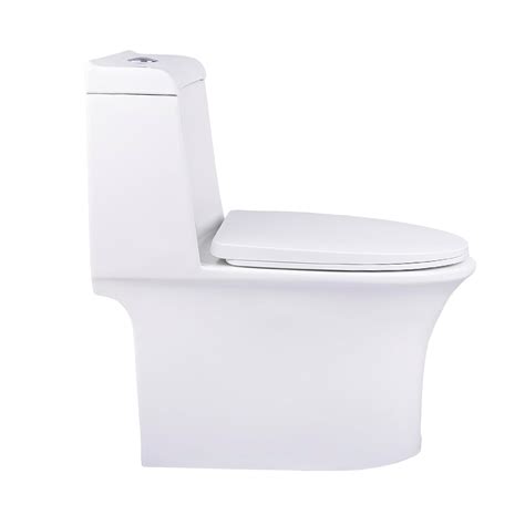 Parryware Reeve Range One Piece Rimless Floor Mounted Western Commode