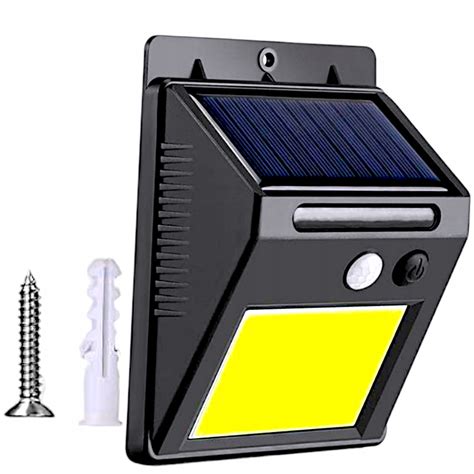 Lampa Solarna Led Cob Czujnik Ruchu I Zmierzchu Brak Cena