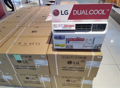 lg window type dual inverter aircon tv home appliances air