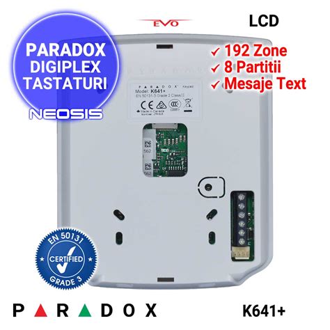 Paradox Digiplex K Tastatura Lcd Neosis Ro