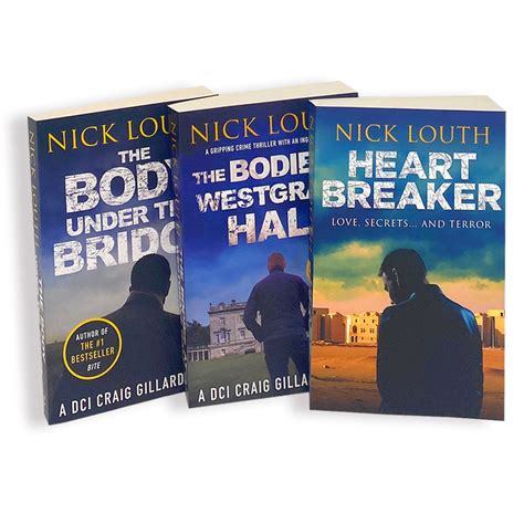 Nick Louth 3 Books Set Collection, Under the Bridge, Heart Break, West ...