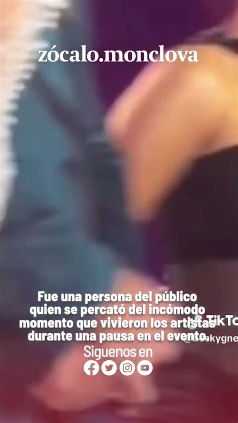 Filtran video de Thalía y Becky G peleando en pleno escenario de los