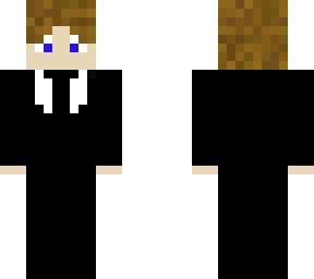 Black formal suit | Minecraft Skin