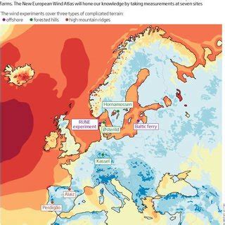 Map of onshore Wind farms in Europe | Download Scientific Diagram