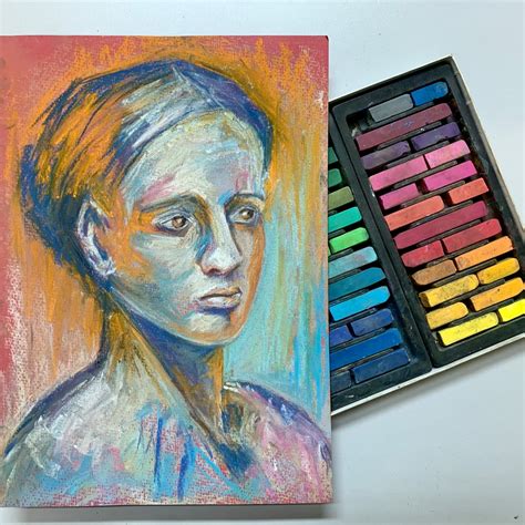 My Project For Course Expressive Portrait Drawing With Soft Pastels