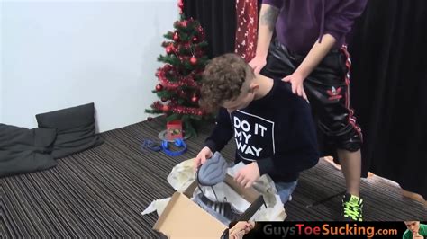 Charming Fellows Ass Gets Beat Hard By Santas Hung Aide