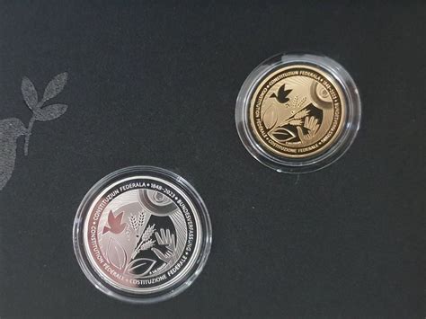 Swissmint Set Gold Silber 175 Jahre Bundesverfassung Kaufen Auf Ricardo