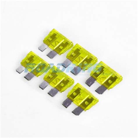 20a Blade Fuse 6x Pack 20 Yellow ROADKING Co Uk