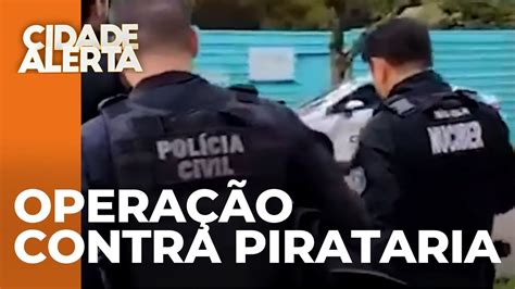 Casal é Preso Em Operação De Combate A Pirataria De Tv E Crimes Na