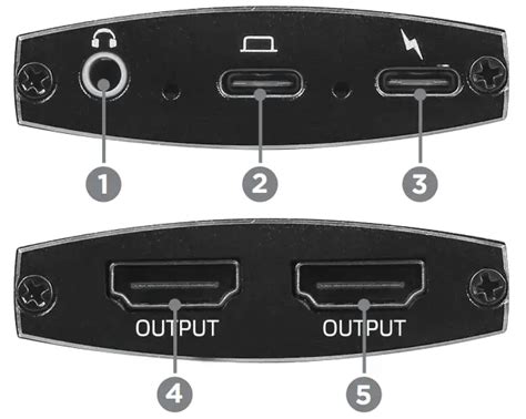 Cablexpert A CM HDMIF2 01 USB C To Dual HDMI Adapter User Guide