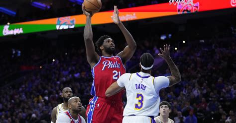 Sixers Recover In Ot After Blown Lead To Beat Lakers Cbs Philadelphia