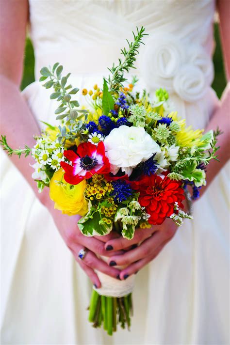 Wildflower Bridal Bouquet